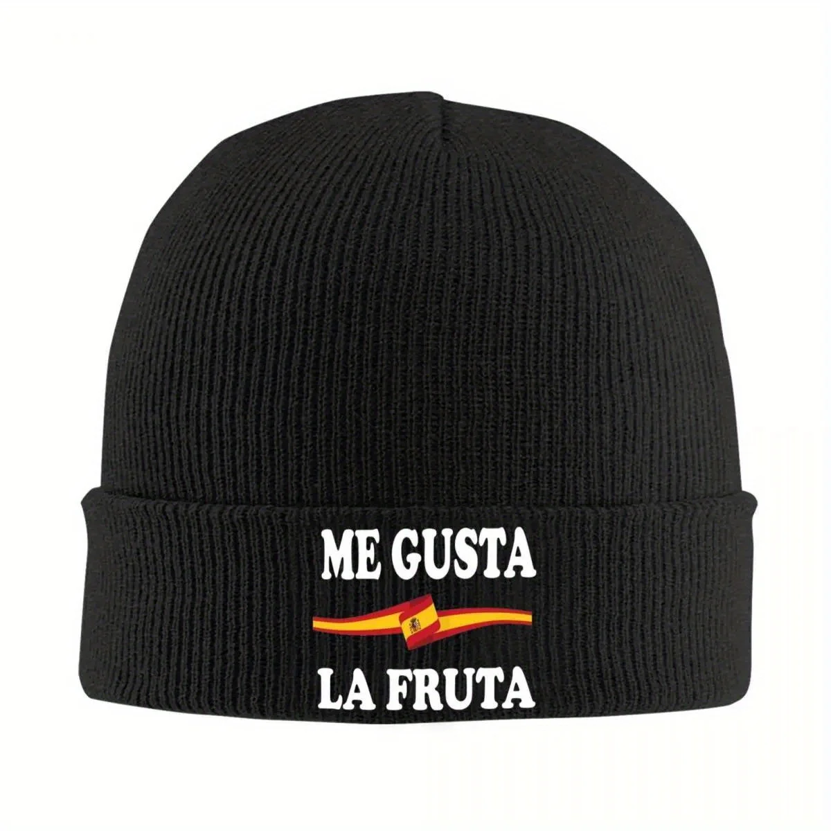 Me Gusta La Fruta Espanha Chapéu Espanhol Outono Inverno Gorro Nova Politica Graciosa Bonés Homens Mulheres Bonés de Malha