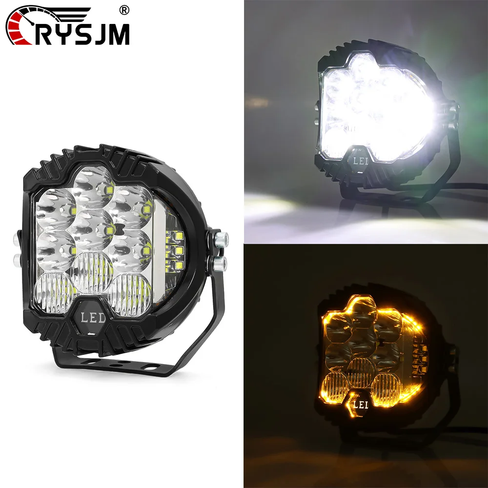 5 Inch Automobile LED Car Headlight DRL Lamp Spot Light For Jeep Truck ATV UTV Motorcycle Offroad 4x4 Vehicle Work Light 12V24V