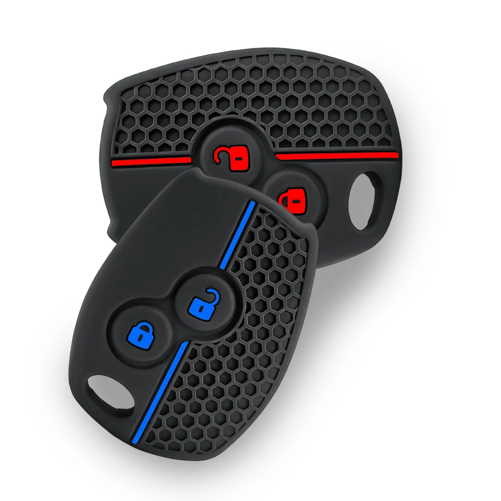 Funda de silicona para llave de coche Renault Trafic, Clio, Duster, Logan, Dacia Sandero, Nissan Terrano, Almera
