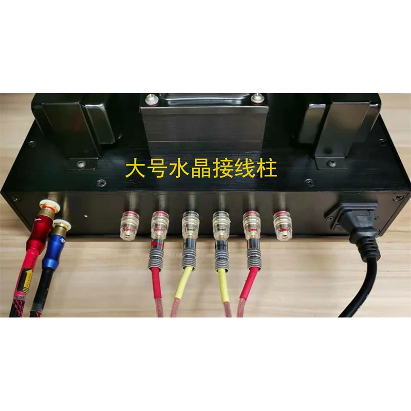Lyele-オーディオ6n2真空管アンプ,日曜大工キット,シングルブレンドアンプ,Vuメーター,6.8W * 2,ハイファイチューブ,ハイエンドオーディオ