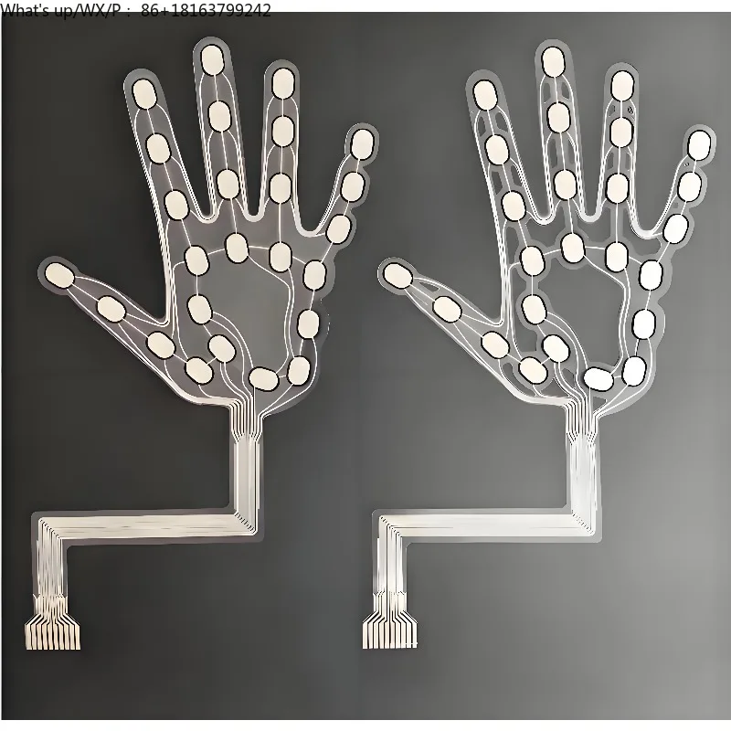 FSR Wearable Flexible Thin Film Pressure Sensor Resistive Sensor for Accurate Hand Grip Strength and Force Measurement