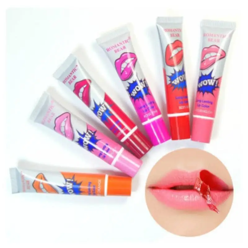 1Pc Easy Peel Off Long Lasting Lipstick Waterproof Makeup Tattoo Lip Gloss Women Balm Cosmetic