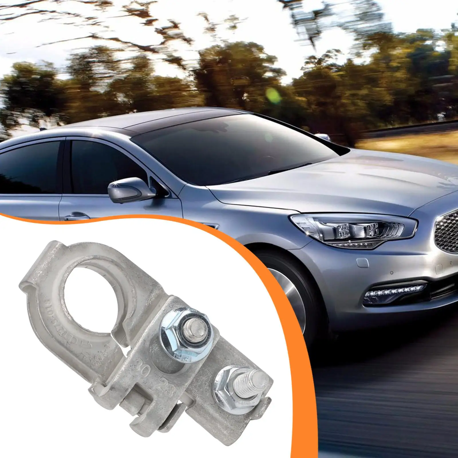 

Сверхмощные латунные клеммы для аккумулятора (верхний положительный контакт) — замена для Hyundai Accent, Elantra, Kia Soul, Sedona