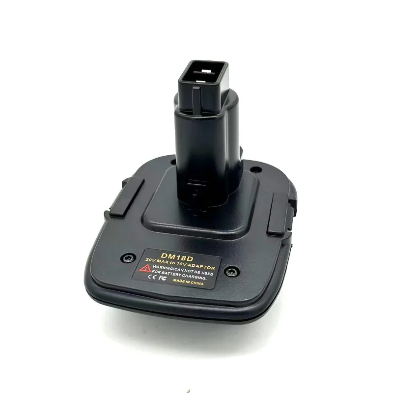 DM18D Battery Adapter for DW 18V NiCd/NiMH Power Tools Compatible with For DW/Milwaukee 18V/20V Lithium-ion Batteries with USB