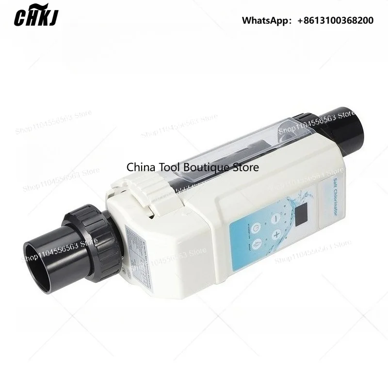 EC Series Salt Chlorinator for Swimming Pools–Electrolytic Chlorine Generator, Automatic Pool Sanitizer for Clean & Clear Water