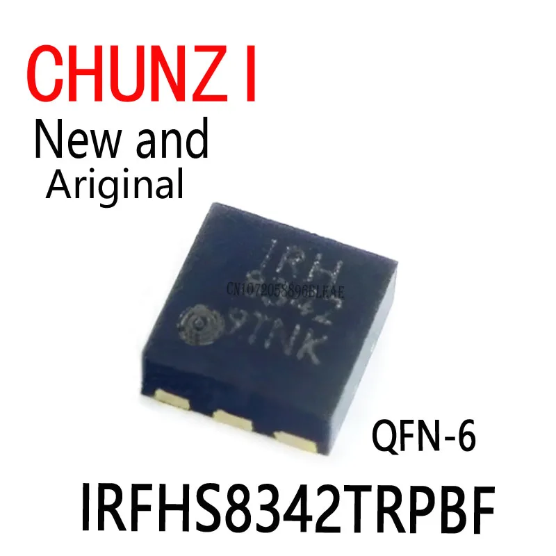 10pcs QFN-6 IRFHS8342TRPBF IRS8342 IRH8342 6-VQFN Field Effect Transistor N-channel Brand New Original