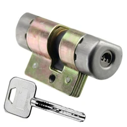 Security Door Lock Core AFS Security Vintage Entrance Exterior Door Lock Cylinder Pull Handle Lock Body Universal
