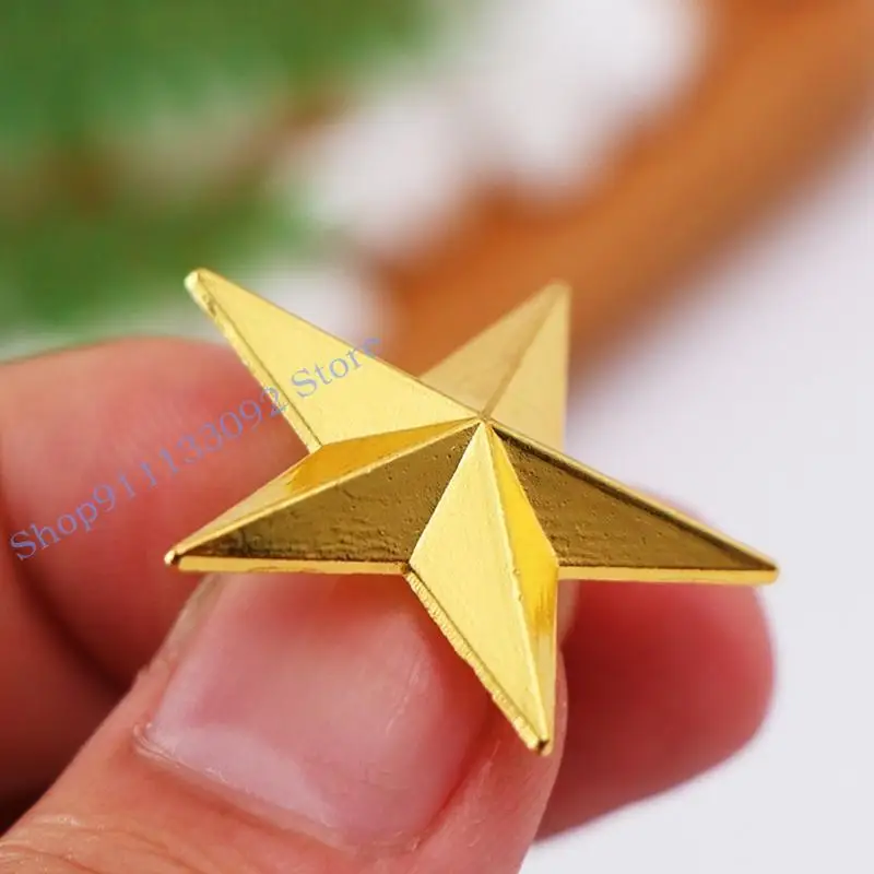 H9ed Star Badge Lapel Pin for 4th July Memorial Day Veterans Day