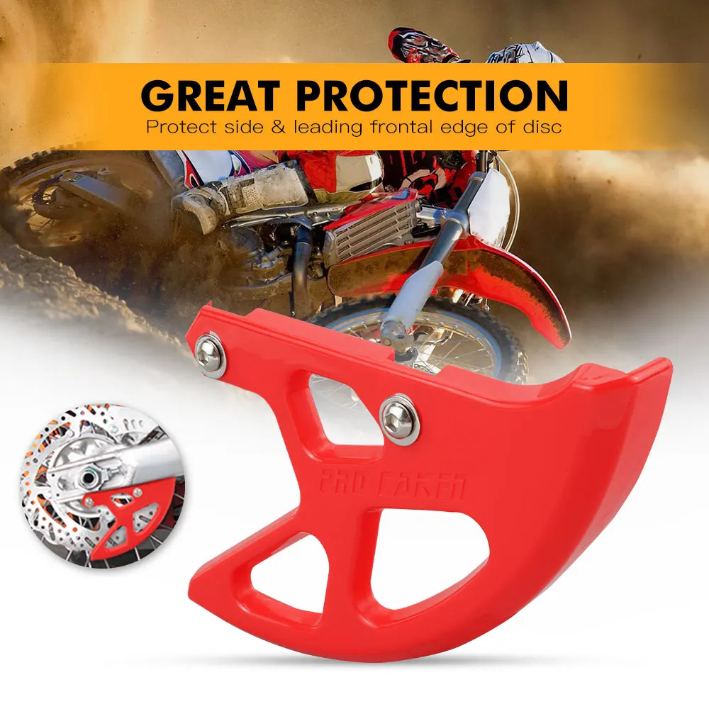 Plastic Motorcycle Rear Brake Disc Guard For Honda CR 125 CRF 250 450 R X RX CRF250R CRF250X CRF450R CRF450X CRF450RX 2002-2022