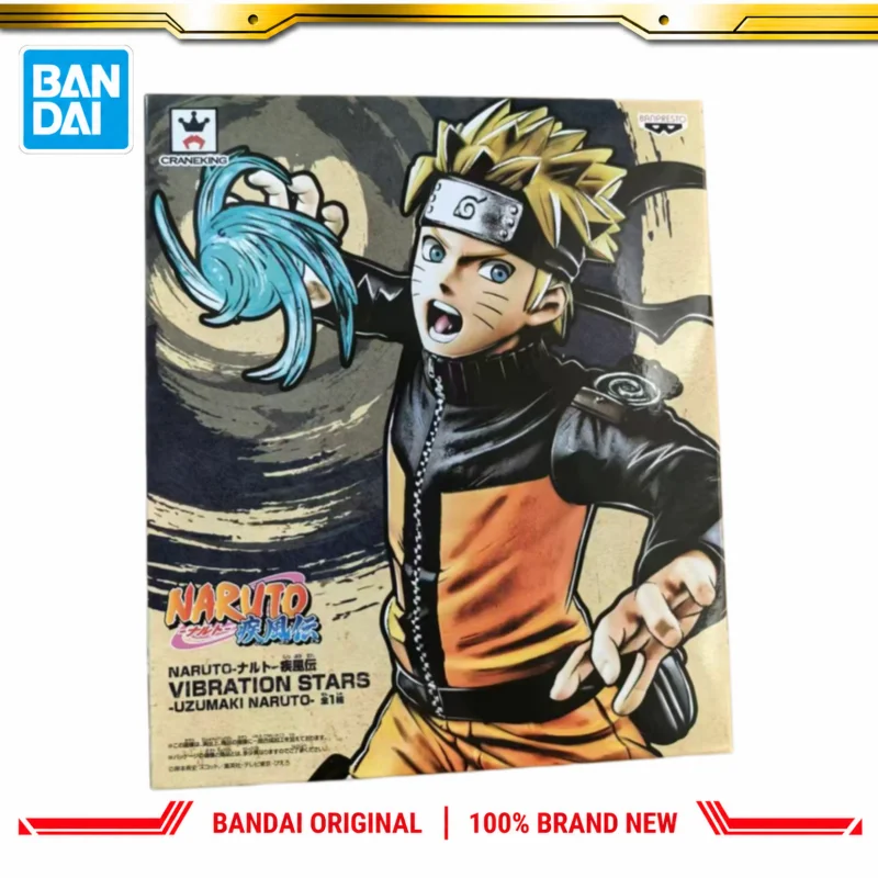 

In Stock Bandai Original Banpresto Naruto Uzumaki Naruto Action Figure Model Doll Brand New Boxed Anime Characters Toys Model