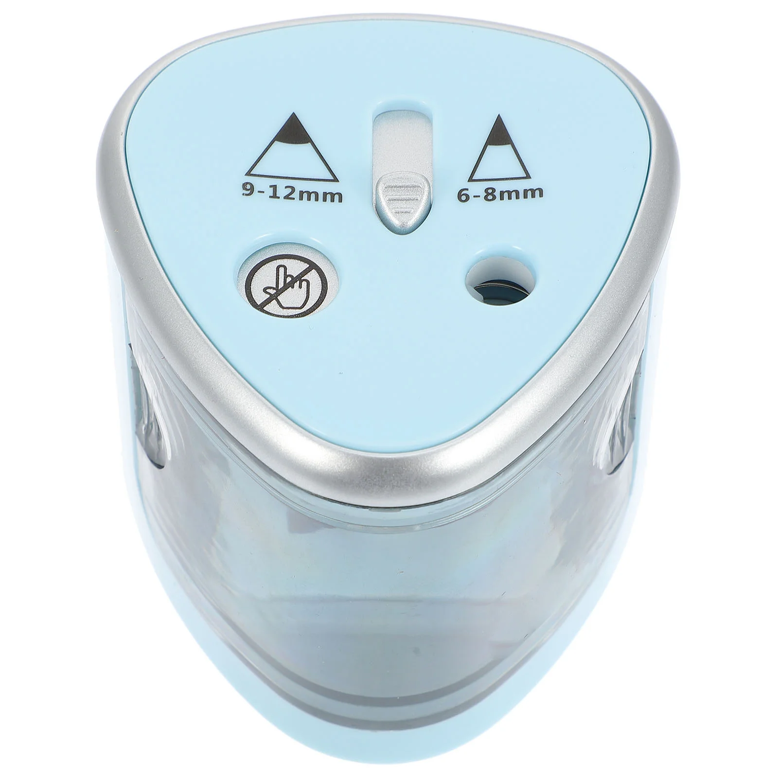 

Electric Pencil Sharpener Automatic Dual Holes 6-12mm Operated Heavy Duty Portable for Home Office