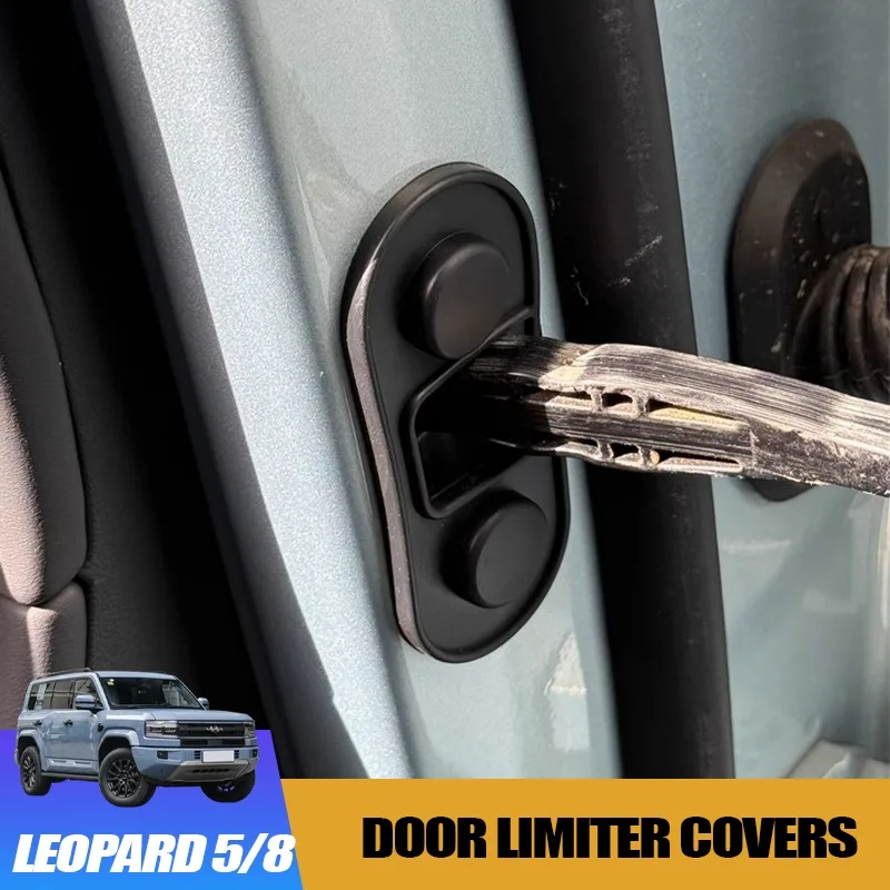 Good Quality NewSilicone Door Limiter Covers For BYD Leopard 5 Leopard 8 Rustproof Waterproof Shock-Absorbing Interior Accessori
