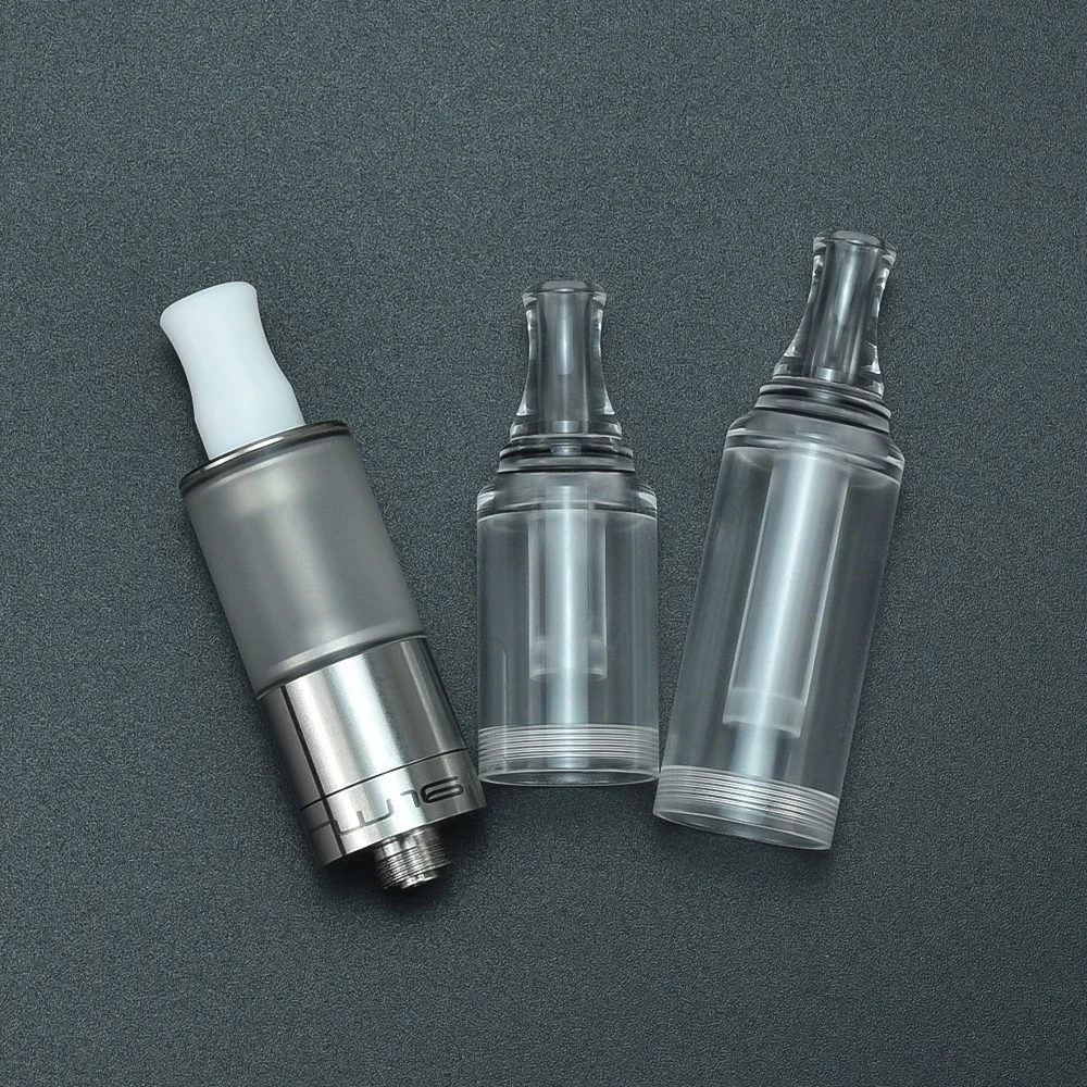 Dvarw 16 RTA 16mm 316 SS ملف واحد 2 مل مع SteamTuners bellcape مادة الكمبيوتر تناسب Dvarw RTA MTL TANK مع طرف تنقيط 510 mtl