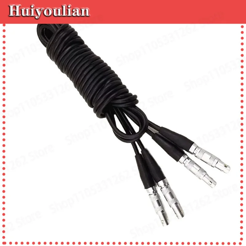 C5C5-C5C5 ultrasonic probe cable double FFA 00-FFA 00 flaw detector dual crystal data cable