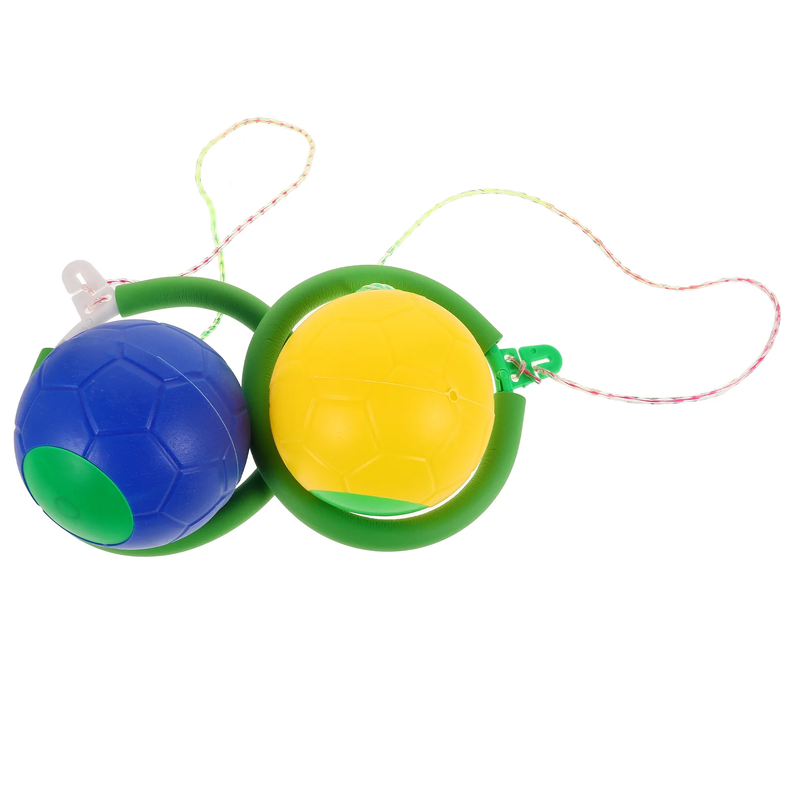 

2pcs Jumping Balls Kids Adults Ankle Ring Rotating Ball Outdoor Toys Fitness Balance Skills Training Leg Muscle Workout