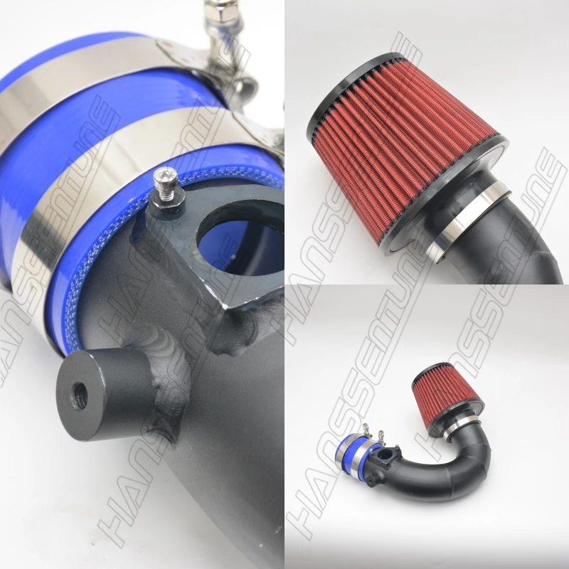 4x4 Pickup Engine Air Intake System with Red Filter For Hilux REVO 2.4L 2GD-FTV 2.8L 1GD-FTV