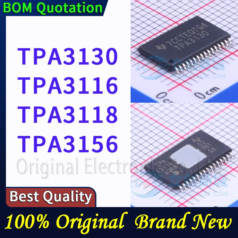 

TPA3130 TPA3116 TPA3118 TPA3156 In stock Original High quality