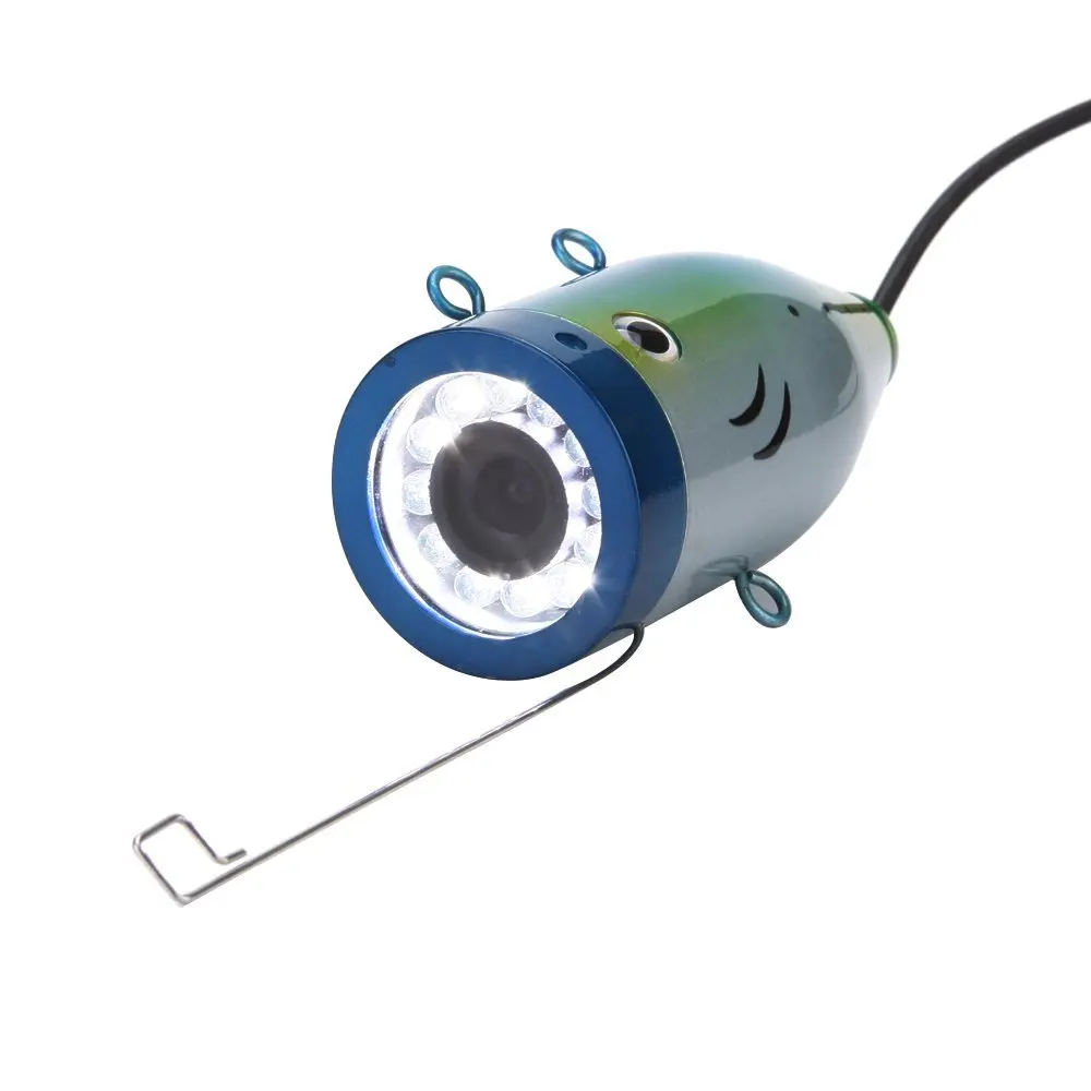 

15M 7" Monitor 1000TVL Video Fish Finder, Ice Fishing Camera With 12Pcs LED Lamp Lights