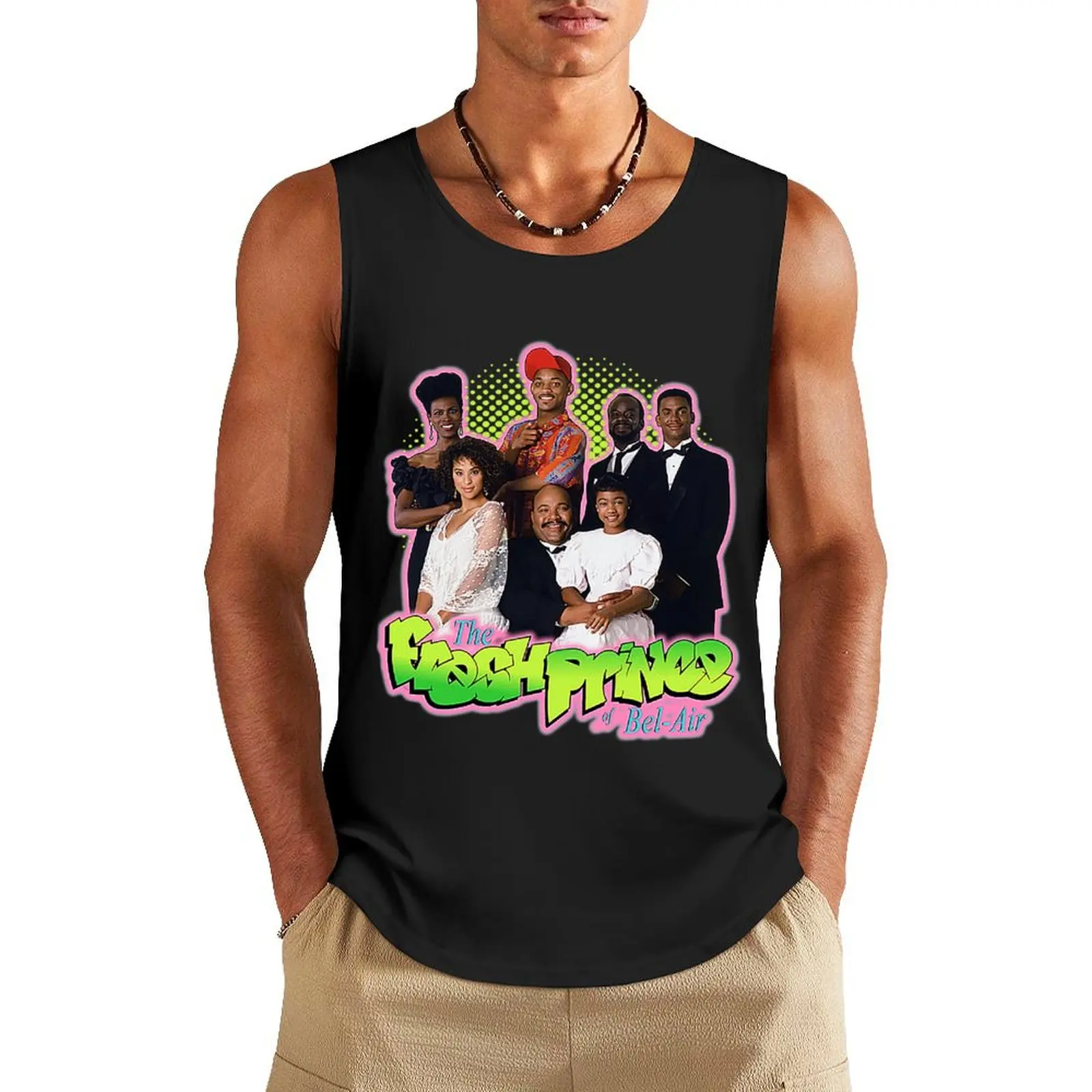 

Fresh Prince Of Bel air family time shirt Tank Top T-shirt man gym for men gym accessories man