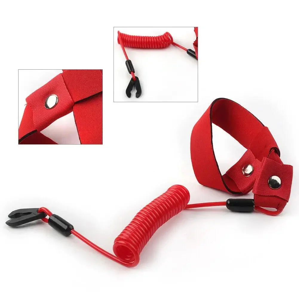 محرك القارب الطوارئ وقف الفرقة الحبل حبل وقف التبديل لياماها جت سكي مفتاح حبل العائمة المعصم الحبل العالمي