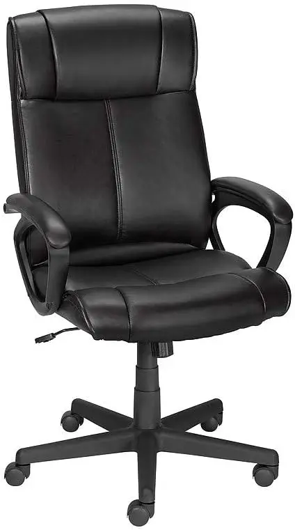 Turcotte Luxura® High Back Executive Chair, Black