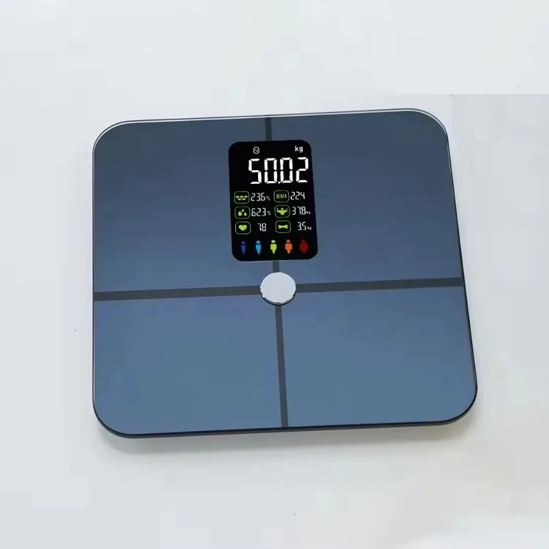 

Весы емкостью 180 кг, цифровой дисплей, большой экран VA, анализатор BMI, электронные умные весы для взвешивания жира в организме