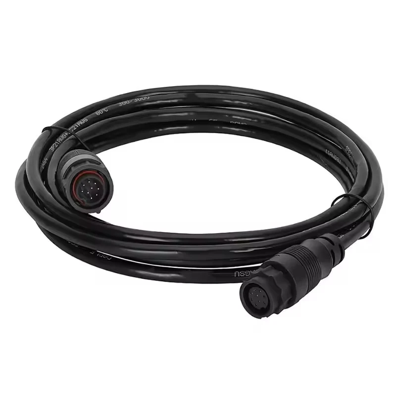 9-Pin Transducer Extension Cable For Lowrance LSS-1 LSS-2 StructureScan, 3005.6907 / 000-00099-006