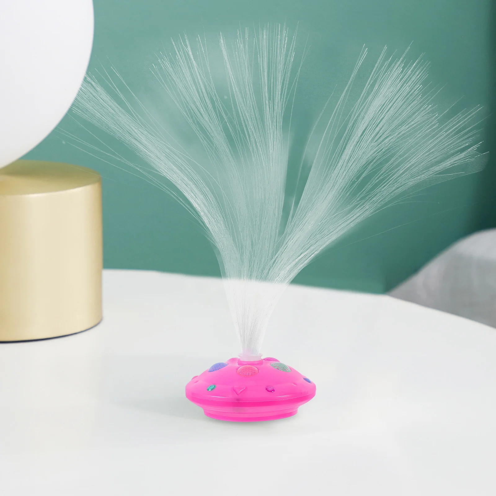 3 قطعة Led الألياف البصرية ضوء الليل الألياف البصرية ليلة نجوم مصباح لغرفة النوم الطرف الديكور هدية رقم #5