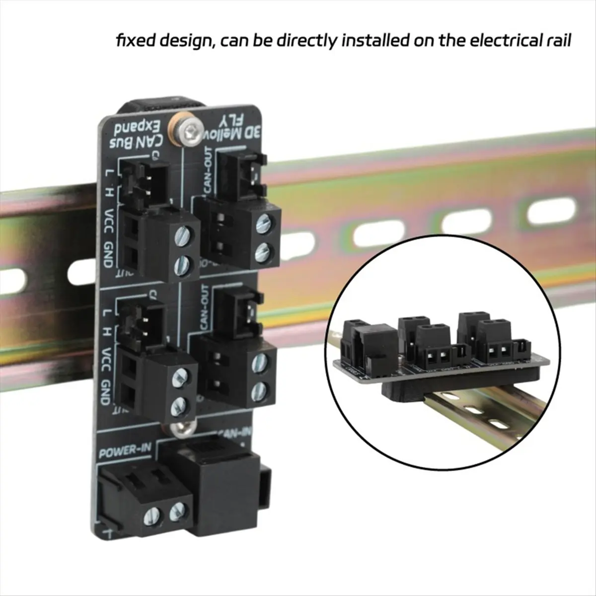 

CanBus Expand Board for Klipper/Reprap Firmware Multi-Can Tool Board Connection for Sht36 SB2040 Super Fly Pi Board [Life diary]