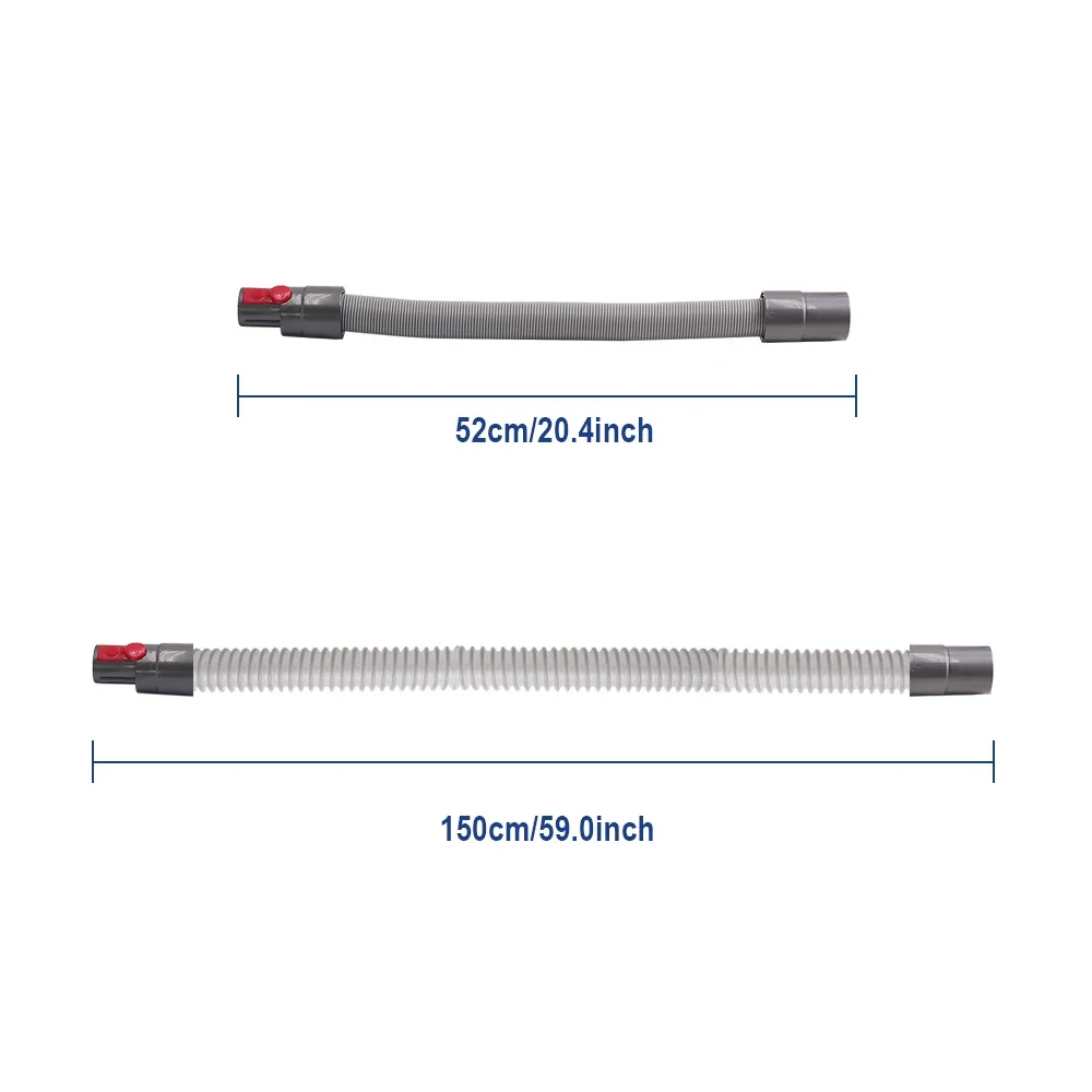 다이슨 V7 V8 V10 V11 V15용 유연한 연장 호스 진공 청소기 액세서리 진공 청소기 진공 호스 텔레스코픽 연장 호스