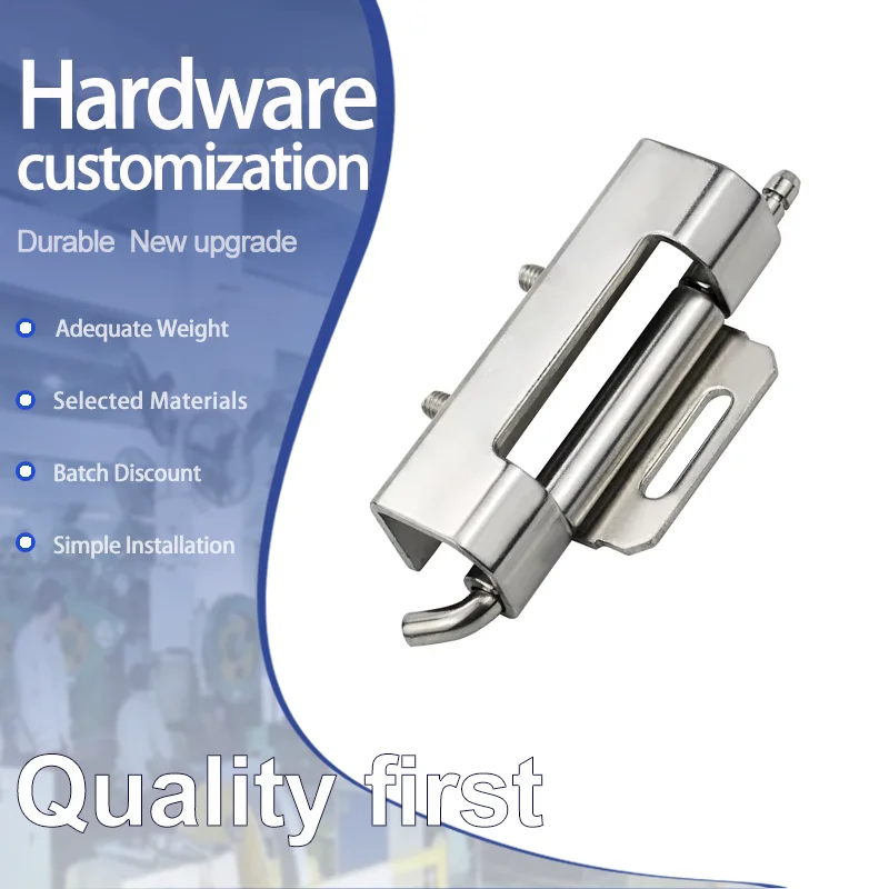 

Removable Concealed 304 Stainless Steel Hinges Suitable For Industrial Electrical Cabinet Toolbox Mechanical Equipment