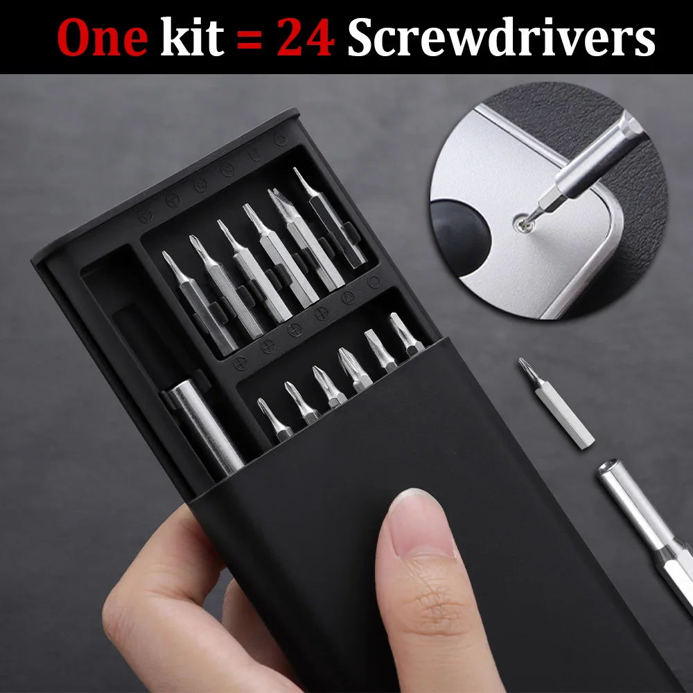 Pocket Screwdriver Set Universal Professional Repair Set Mobile Phones Laptops Watches Glasses Disassembly Tools Mini Tool Case