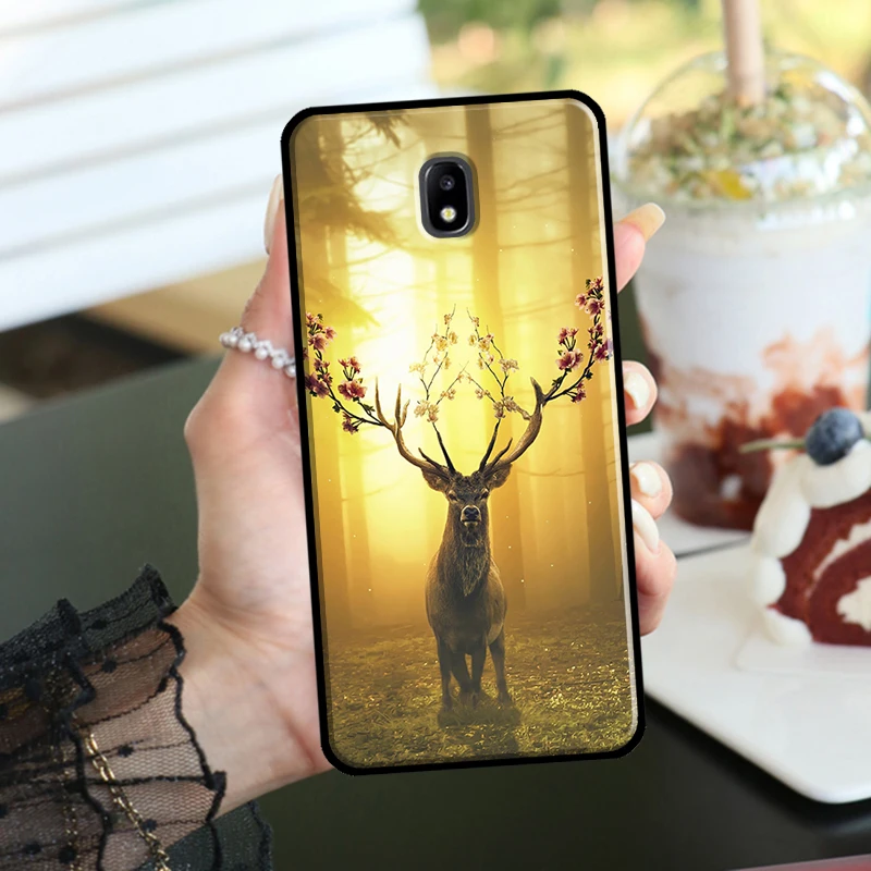 Deer Phone Case For Samsung Galaxy J1 J3 J5 J7 2016 A3 A5 2017 J4 J6 A6 A8 Plus J8 2018 Cover view 3