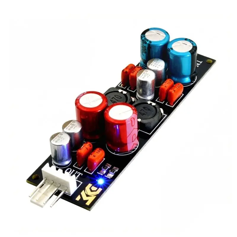 A99E-Pc Isolation Hifi Power Purification Board PC Isolation Hifi Power Noise Filter Board 4Pin Fan Power Noise Filter Ic Ze