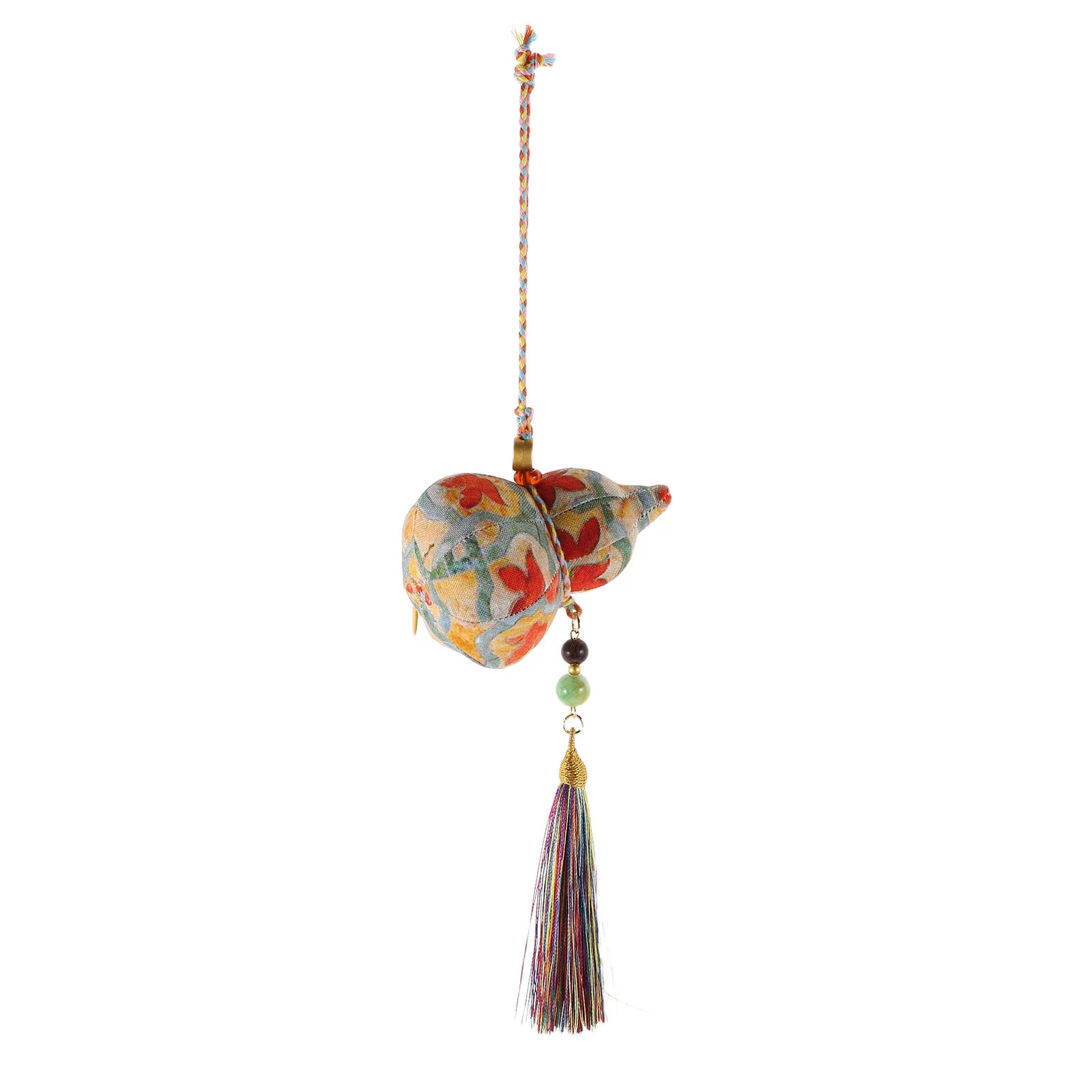 

Chinese Style Gourd Pendant Dragon Boat Festival Scented Sachet Hanging Ornament Traditional Craft Waist Decoration Bag