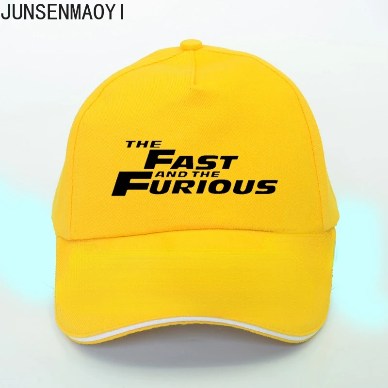 Men Cotton Baseball Cap Men Fast Furious Women Unisex The fast and the furious snapback hats Summer Casual Dad hat Trucker Caps