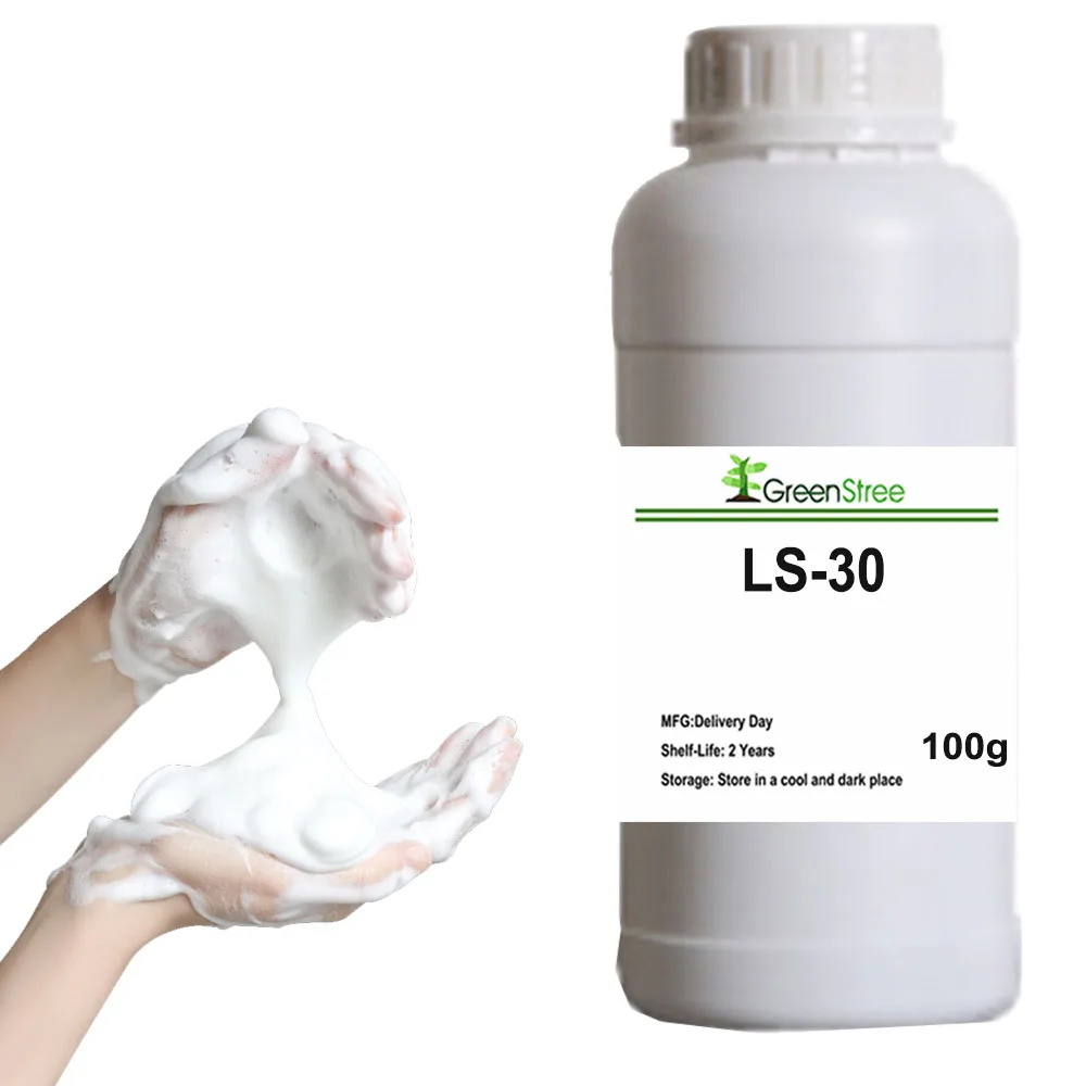 

Amino Acid Foaming Agent Sodium Lauroyl Sarcosinate LS-30 Cleansing Shampoo Raw Material