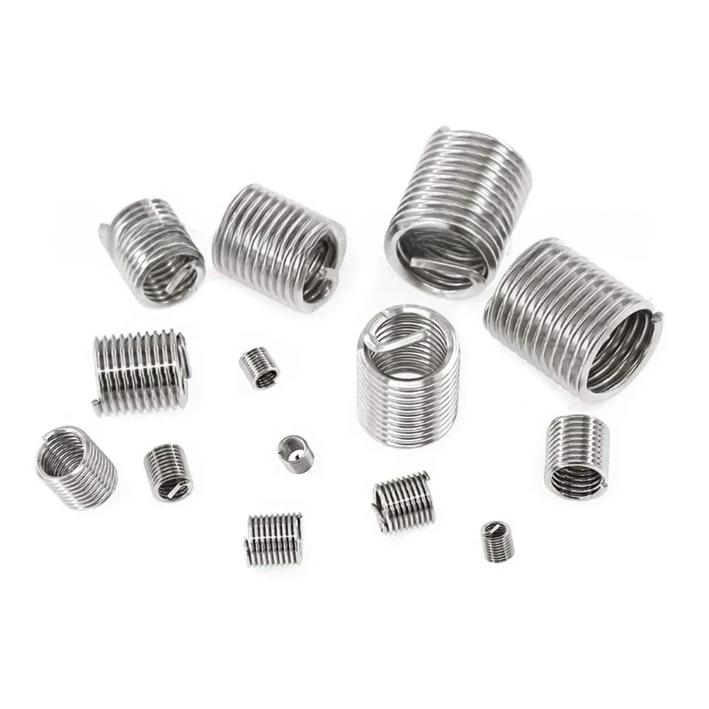 Stainless Steel SelfTapping Thread Guard Reinforcement Nut Repair 140pcs Boxed Rust Resistance High Performance