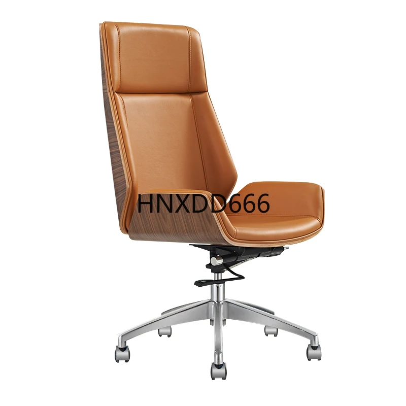 

Backrest office home computer chair leather boss lift chair