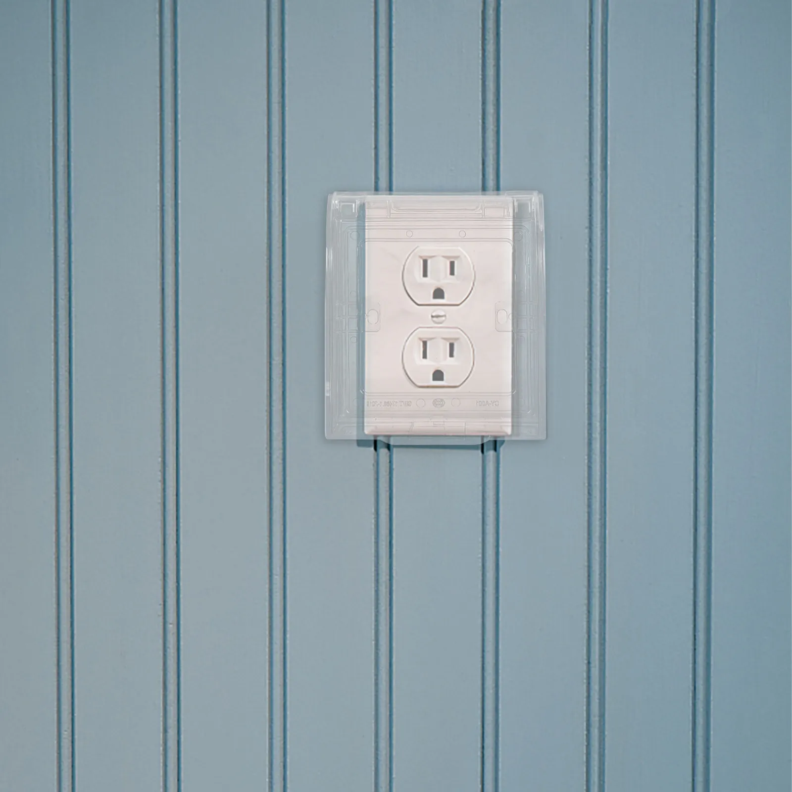 2Pcs Babyproof Outlet Cover Sturdy Electrical Socket Guard Child Safety Plug Protector Wall Plate Outlet Caps Socket Covers