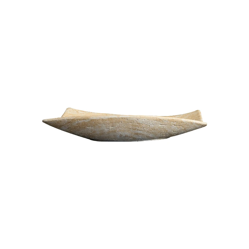 

Wabi Sandy Wind Artificial Stone Basin Wash Basin Designer Creative Art Wash Basin Villa Bathroom