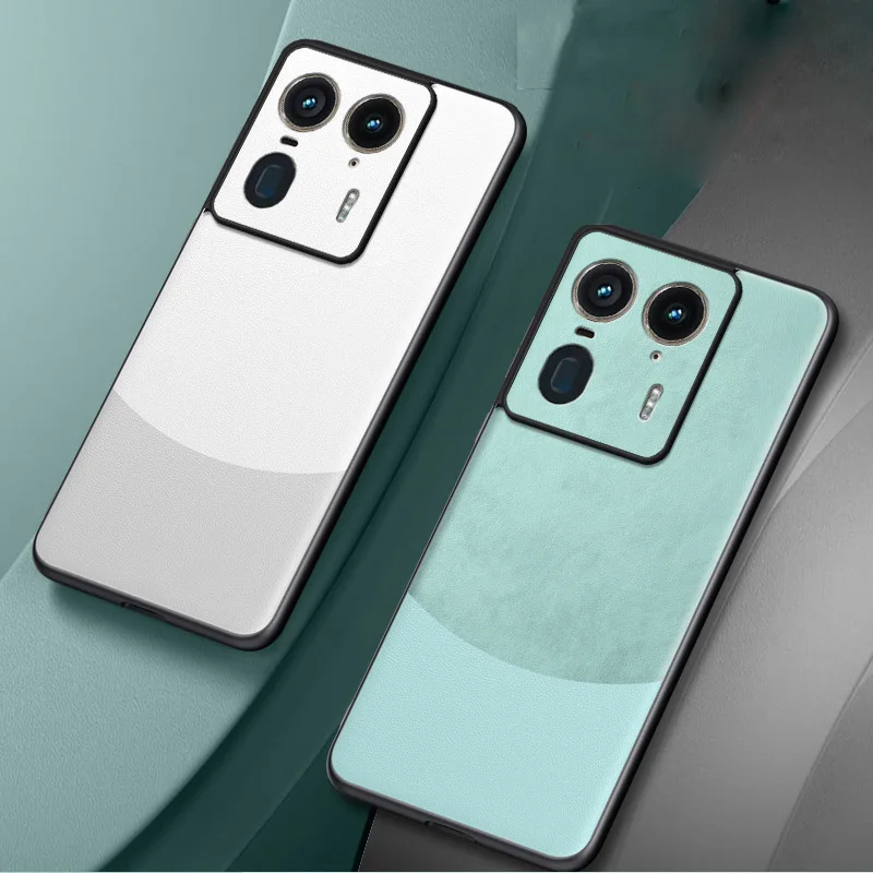 Funda Protectora para Motorola Moto Edge 50 Ultra, Funda de Cuero de Lujo a Prueba de Golpes para Motorola Moto Edge 50 Ultra