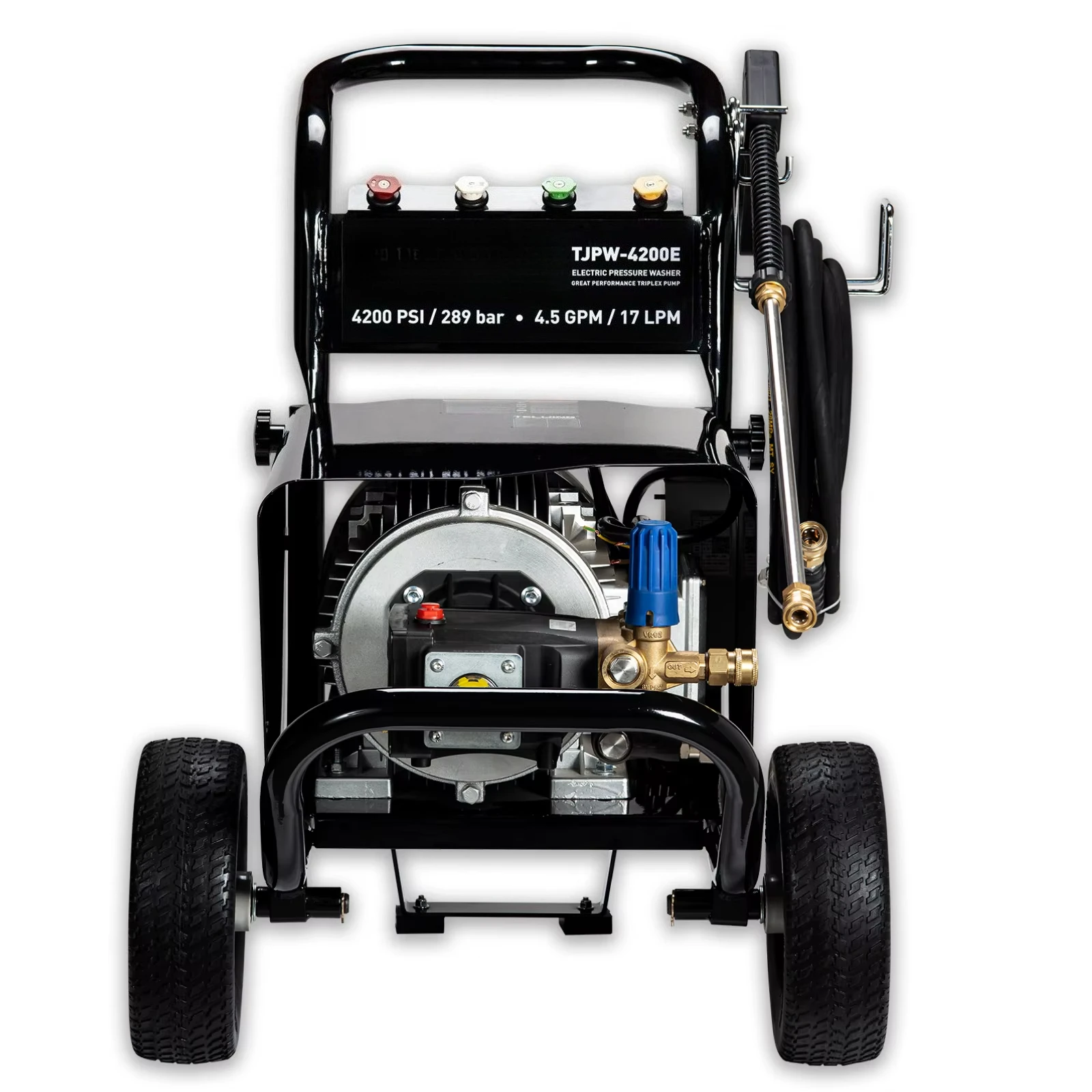 New Deep Cleaning 4200PSI/289bar Electric Portable High Pressure Washer AC 120-240V for Engine 7.5kw Use Different Scene