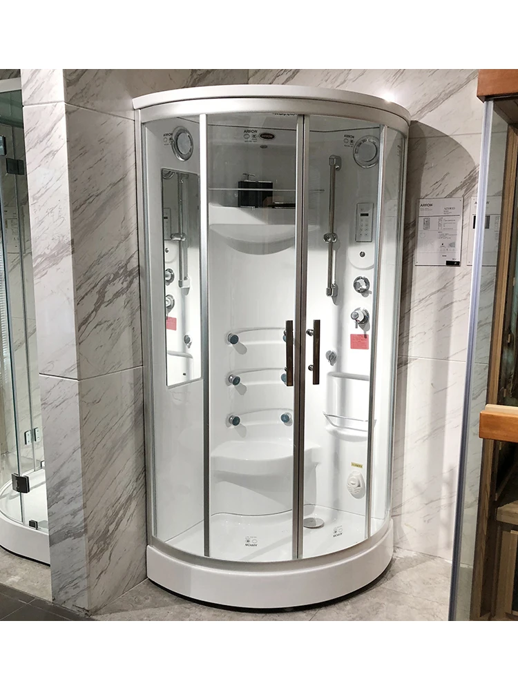 Multi functional shower room, glass room, shower room, sauna room