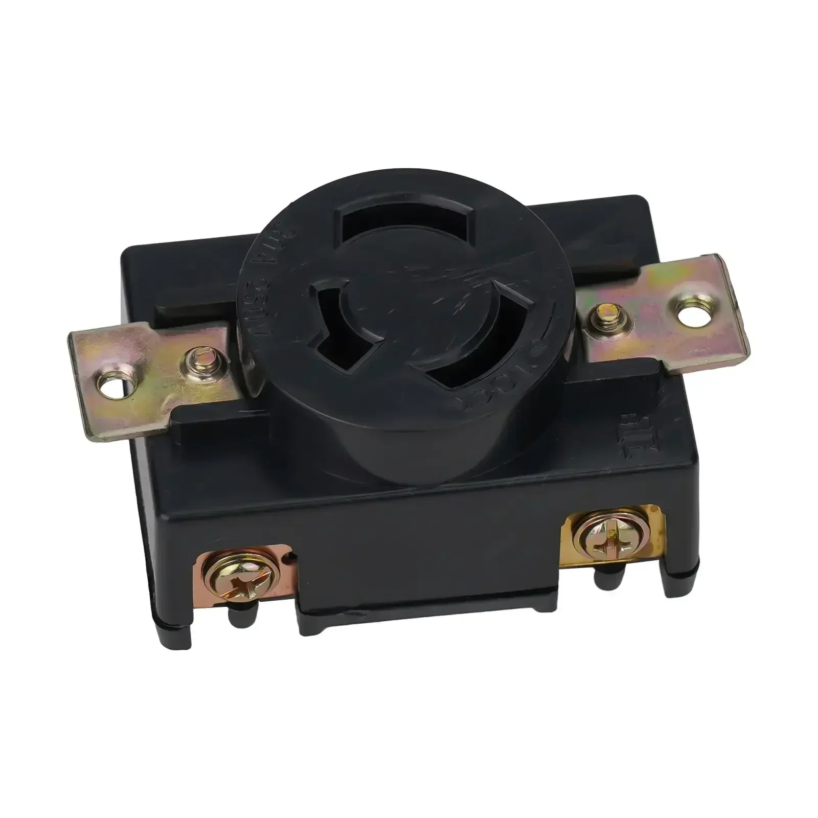 Premium 3 Pole Plug Socket For 2KW Generators 168f/170f Fitted With Robust Material Perfect Replacement For Damaged Plugs