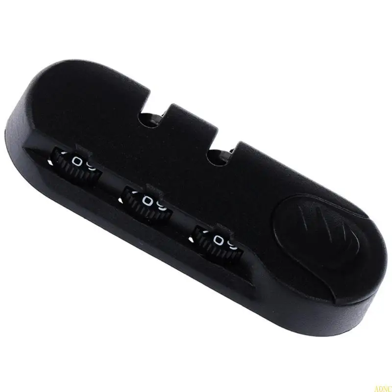 A0NC Black Password Lock Easy SET Комбинация блокировка портативная блокировка перемещения ABS Textcure Lock для рюкзаков и