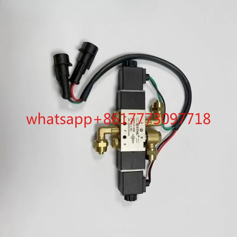 

Bus door pump solenoid valve TG2512-06 is suitable for buses, buses, school buses, and two plugs for the swing door of the bus