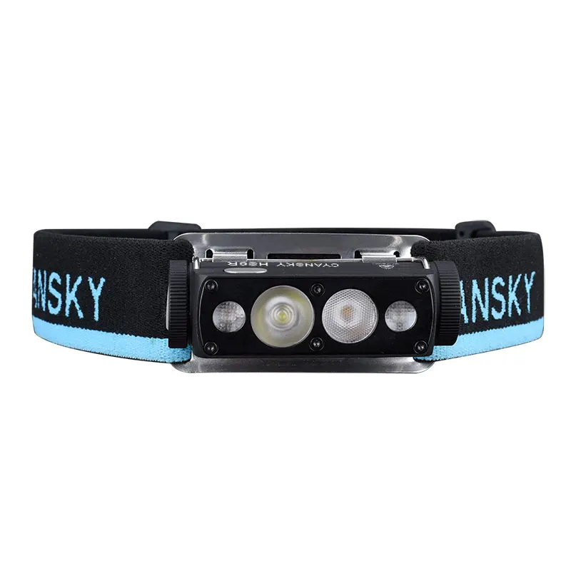 

CYANSKY HS6R 1400LM 170M LED Headlamp Built-in 2600mAh 18650 Battery USB-C Rechargeable IPX8 Waterproof Camping Hiking Headlight