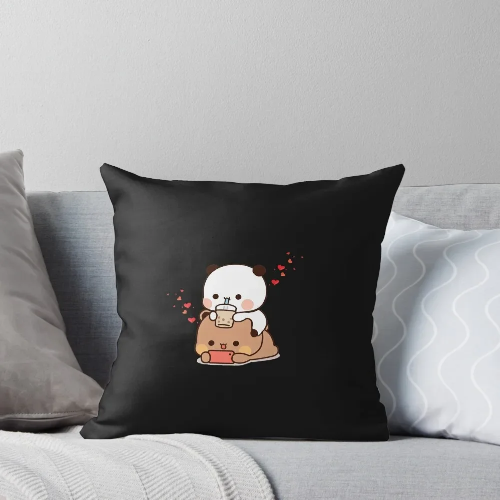 Bubu Dudu Chilling Throw Pillow christmas pillow case Luxury Pillow Case Throw