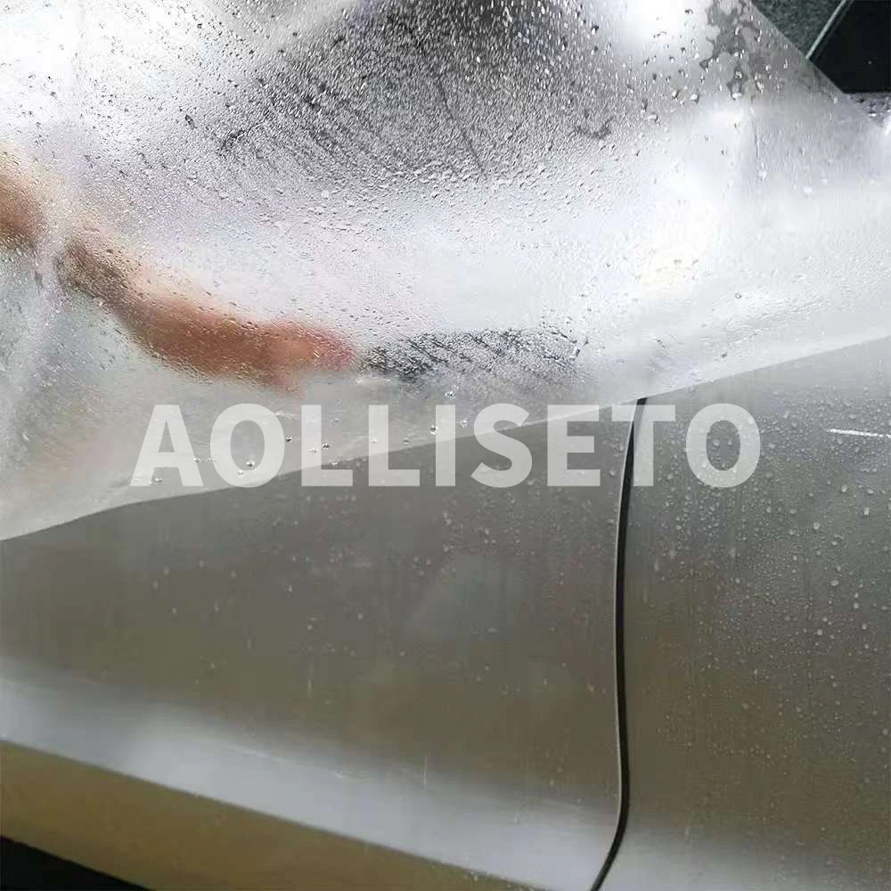 ملصق طبقة حماية من مادة TPU شبه شفاف ppf لجسم السيارة وطلاء حافة باب السيارة ومضاد للخدش وحماية الدراجة الهوائية #6